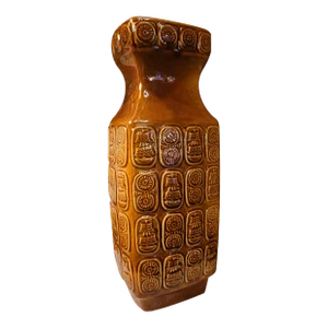 Vintage Bay Keramik West German Floor Vase, Attributed to Bodo Mans: Style No. 941-40