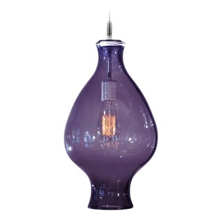 Odin Pendant Light from the Versuvius Collection in Blue Lilac For Sale