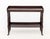 Victorian Mahogany Buffet Table, 19th century, upper gallery edge, undertier, turned wood legs on casters. 38" H x 48" W x...