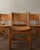 A beautifully atmospheric set of six vintage kotka dining chairs by tomas jelinek for ikea, dating to the 1980s. The set...