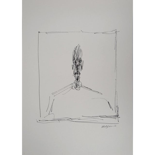 Alberto Giacometti, Buste d’homme, Lithograph For Sale - Image 6 of 6