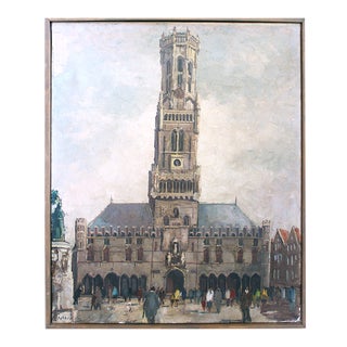 Bruges, 20th Century, Painting For Sale