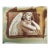 Late 20th Century Green and Sepia Monteverde Angel Sculpture Photograph For Sale