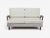 Peter Hvidt & Orla Mølgaard-Nielsen Style, Settee, Cream Boucle, Denmark, 1960s For Sale - Image 4 of 10