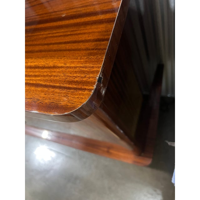 French Mid-Century Modern Sideboard / Buffet With Bar Cabinet, C. 1940 For Sale - Image 10 of 14