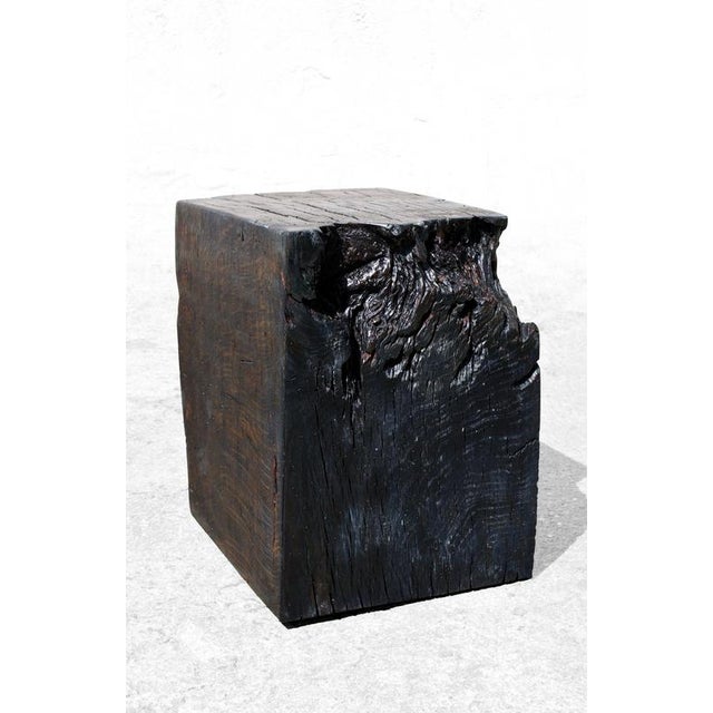 W2386 Stool in Oxidized Oak by Jörg Pietschmann For Sale - Image 18 of 18