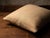 Textile Linen Herringbone Minimalist Cushion Cover For Sale - Image 7 of 12