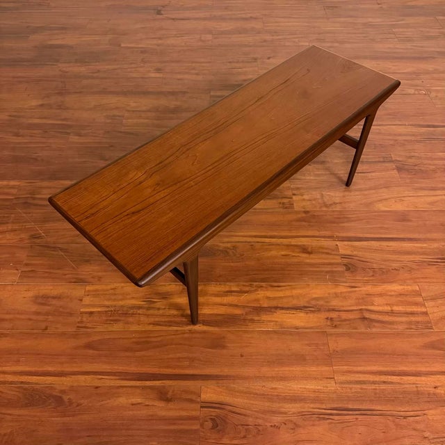 Wood Mid-Century Younger Fonseca Teak & Afromosia Coffee Table For Sale - Image 7 of 7