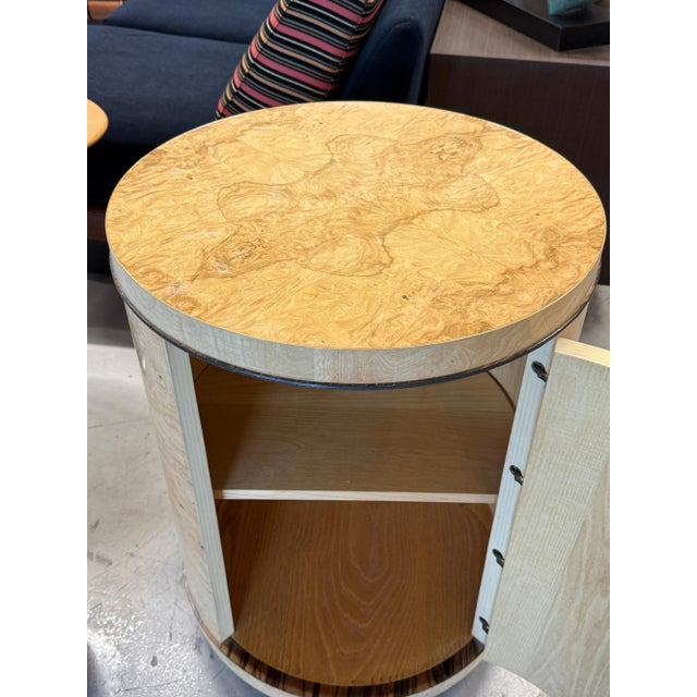 Stunning 1980’s Henredon Burl Nightstands, A Pair For Sale - Image 18 of 18