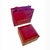 Late 20th Century Must De Cartier Crystal & Tri-Color Mixed Metal Inkwell France 1989 Original Red Leather Box With Cartier Bag For Sale - Image 5 of 5