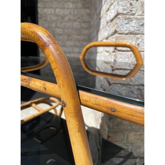 Bamboo Trolley Cart For Sale - Image 13 of 18