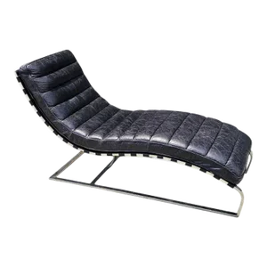 Restoration Hardware Oviedo Style Leather Chaise