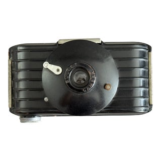 Vintage Eastman Kodak Black Bakelite Bullet Art Deco Camera For Sale