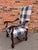 Brown Newly Upholstered English Arm Chair For Sale - Image 8 of 13