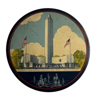 1936 Texas Centennial Exposition Tin For Sale