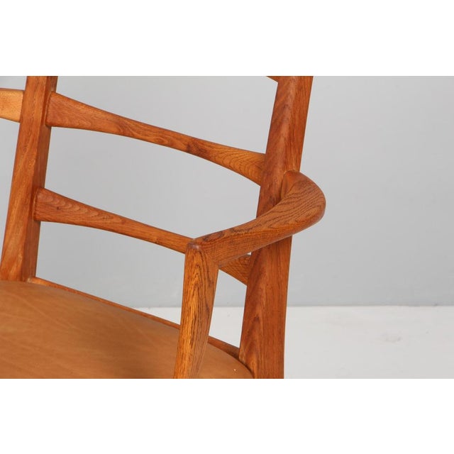 1960s Armchair Model Lis in Oak by Niels Koefoed, 1960s, Set of 2 For Sale - Image 5 of 10