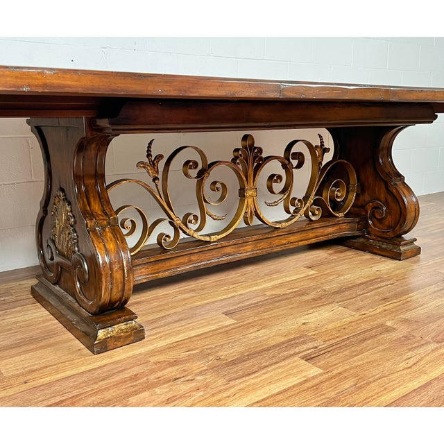 Marge Carson Chateau Chaumont Old World Style Spanish Revival Dining Table Chairish