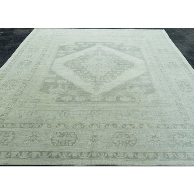 Turkish Oushak Antique Look Rug 8'7" x 10'4" #19346 Explore a curated collection of hallway runners, wool rugs, and...