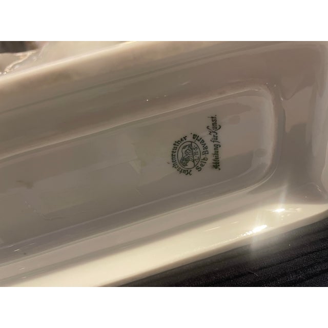 1930s Porcelain Hutschen Reuther German Shepherd by Max Daniel Herman Fritz Marked For Sale - Image 4 of 8