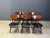 Mid-Century Modern Dining Set by Louis Van Teeffelen for Wébé, 1960s, Set of 7, in Very Good conditions. Designed 1960 to...