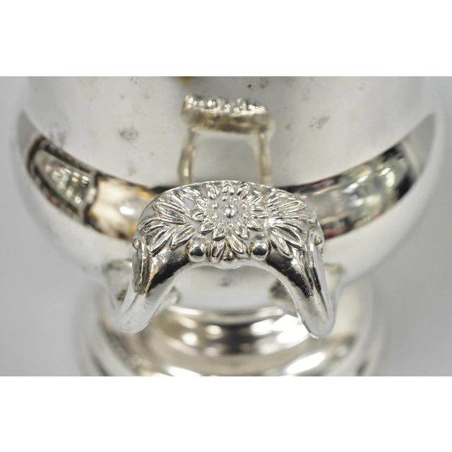 Vintage Victorian Silver Plated Trophy Cup Urn Champagne Chiller Bar Ice Bucket For Sale In Philadelphia - Image 6 of 16