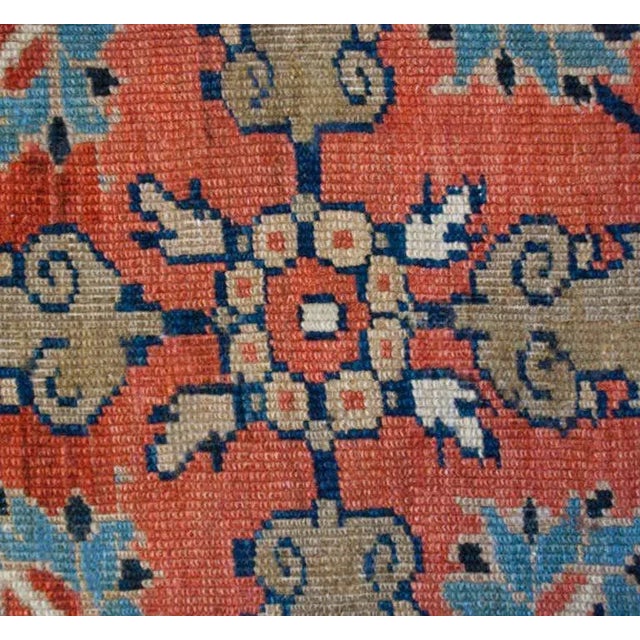 19th Century Persian Sultanabad Rug For Sale - Image 4 of 6