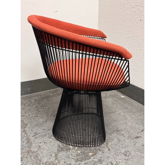 Textile Warren Platner for Knoll International Platner Armchairs, Set of Four For Sale - Image 7 of 12