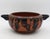 Mediterranean Mid-19th Century Giustiniani Pottery Greek Revival Handled Low Bowl For Sale - Image 3 of 9