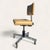 1960s Vintage InterRoyal Chrome and Faux-Leather Office Chair For Sale - Image 5 of 10