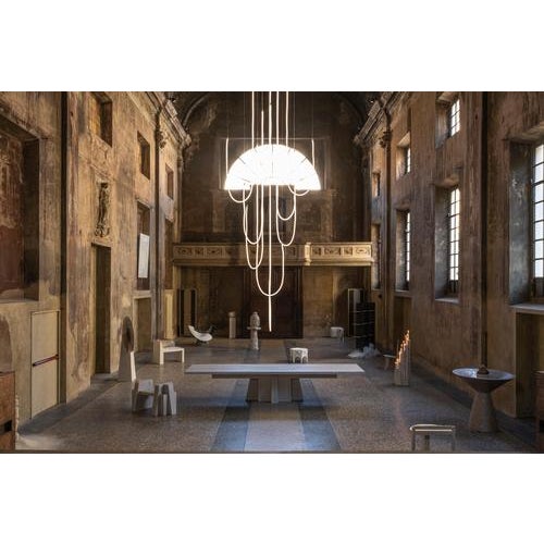 Bronze Sculptural Art Candleholders by Samuel Costantini, Set of 12 For Sale - Image 6 of 8