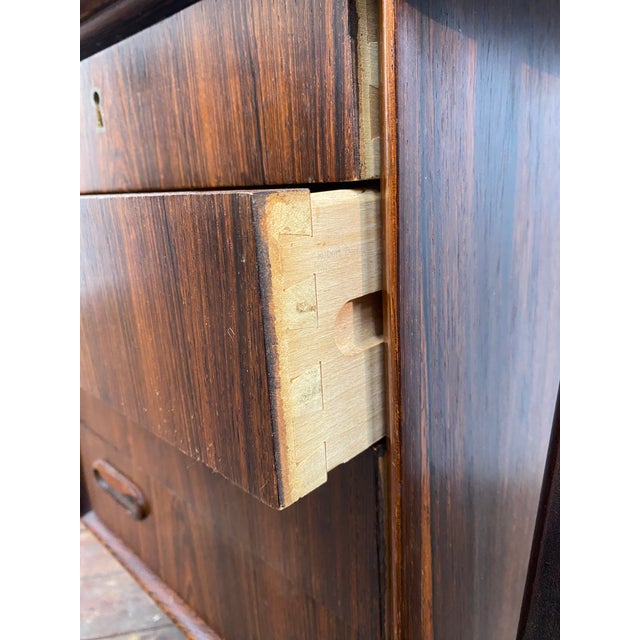 Svend Age Madsen Rosewood Desk and Bookcase for H.P.Hansen For Sale - Image 16 of 18