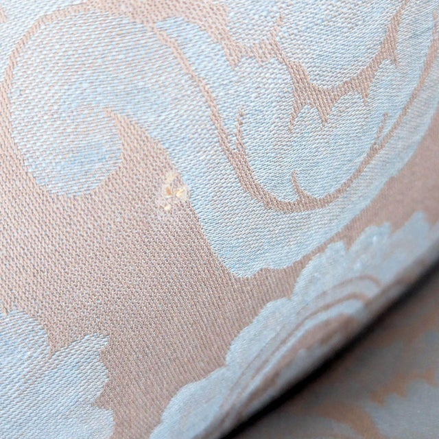 Beige Mitchell Gold + Bob Williams Upholstered High Back Arm Chair For Sale - Image 8 of 11