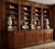 White A Pair of Vintage Neoclassical Carved White Marble Flame Finials on Granite Bases For Sale - Image 8 of 12