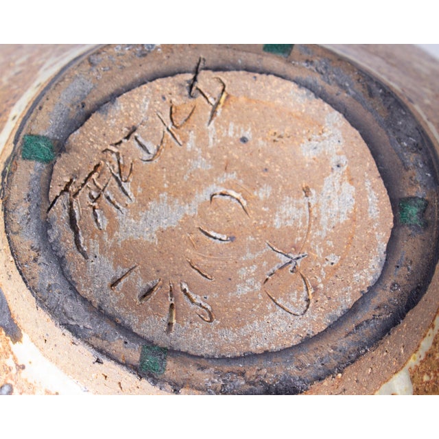 Ceramic Tariki Studio Pottery Vase by Jack O'Leary For Sale - Image 7 of 7