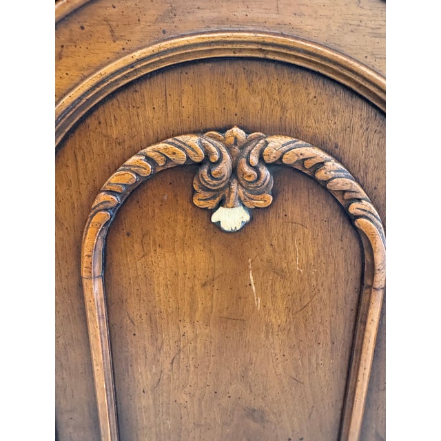 Vintage French Louis XVI Style Buffet Credenza, 1960s – Regency Style Cabinet For Sale - Image 9 of 10