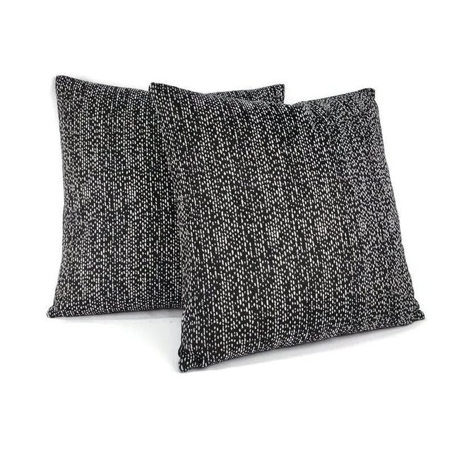 Abstract Stroheim Benoni in Zebra Velvet Pillow Cover For Sale - Image 3 of 9