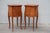 Set of two french Louis XV style nightstands. Can also be used as sofa ends, side tables…. Parisian work from the middle...