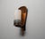 Metal Italian Bronze and Black-Lacquered Steel Wall Sconce with Opaline Glass, 1950s For Sale - Image 7 of 9