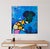 Contemporary Oreke Akanji Bolaji, Surrealism, Unique, Contemporary, Modern, Painting by (2023) Acrylic on Canvas For Sale - Image 3 of 3