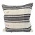 Turkish Hemp Pillow Cushion Natural Beige Gray Pillow Cushion Cover 24"x24" For Sale