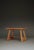 A small simple and stylish oak side table or coffee table, in post war reconstruction style.