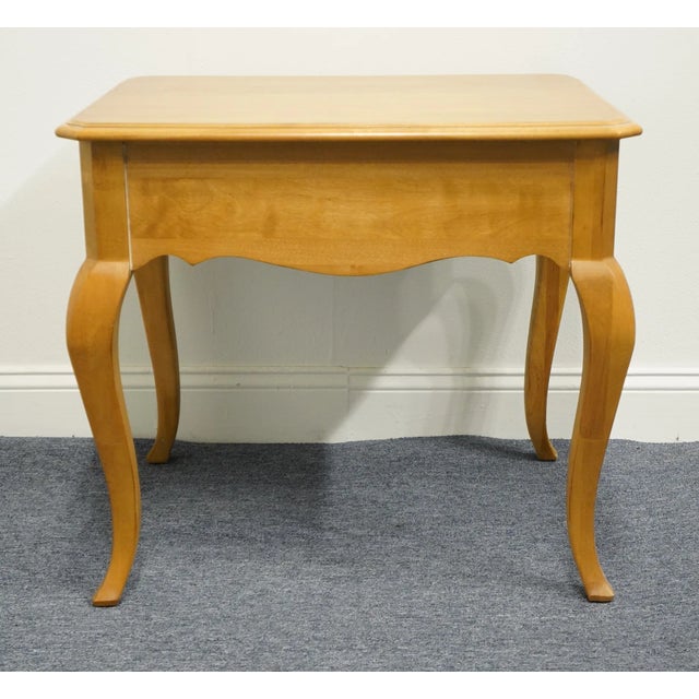 Ethan Allen Country French Collection 22" Accent End Table 26-8203 - 246 Finish For Sale - Image 9 of 13