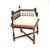 A stunning antique Victorian carved walnut corner chair of the highest order. This was made in Europe, possibly France, it...
