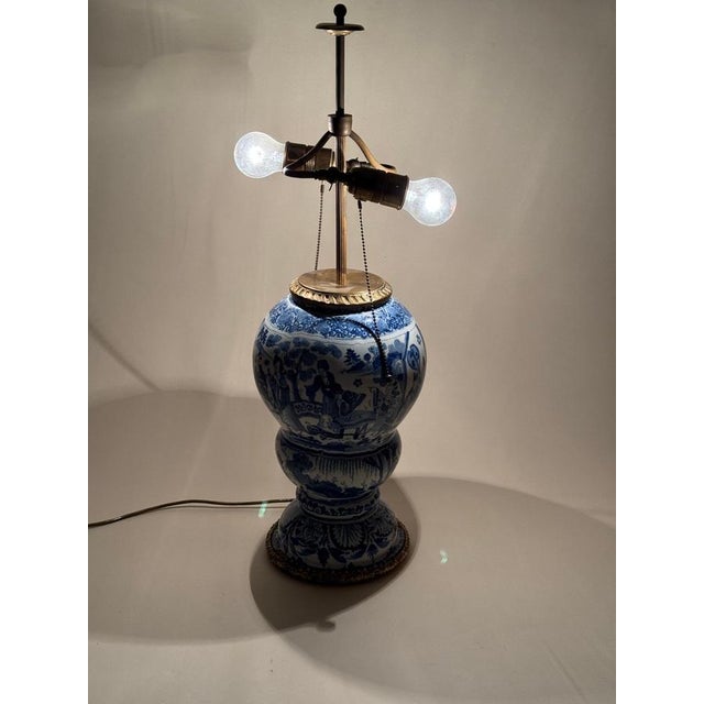 Asian Style Table Lamp by Gerhard Wolbeer, Berlin, Early 18th Century For Sale - Image 13 of 14