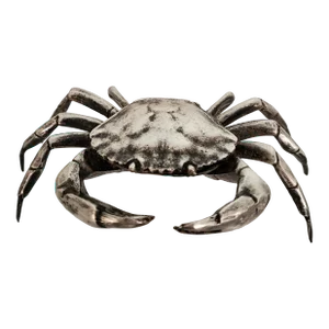 Antique Silvered Crab Form Box