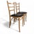 Dining Chairs in Bentwood with Black Vinyl Seats, Set of 2 For Sale - Image 9 of 9