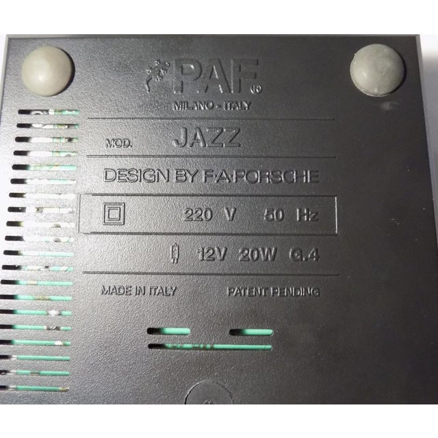 Jazz Table Lamp by F.A. Porsche for PAF Studio, 1980s For Sale - Image 6 of 18