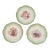 Set of Three! Limoge Style Antique Plates Made in the Usa by East Liverpool Potteries. For Sale