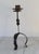 1960s Vintage Brutalist Mid-Century Wrought Iron Candelabra For Sale - Image 5 of 10
