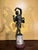 Bronze 19th Century Italian Grand Tour Patinated Bronze Figure "Follower of Bacchus" on the Marble Base For Sale - Image 8 of 12